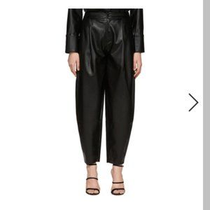 Faux leather balloon pants - XS